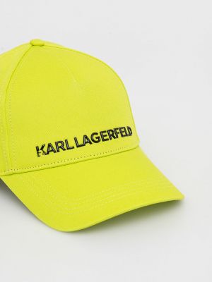 Кепка Karl Lagerfeld, зелена