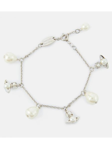 Prívesok s perlami Vivienne Westwood strieborná