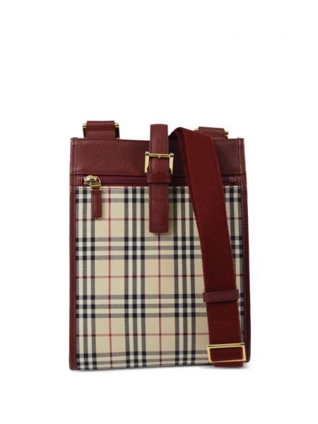 Karierte schultertasche Burberry Pre-owned