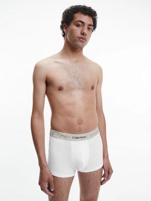 Lühikesed püksid Calvin Klein valge