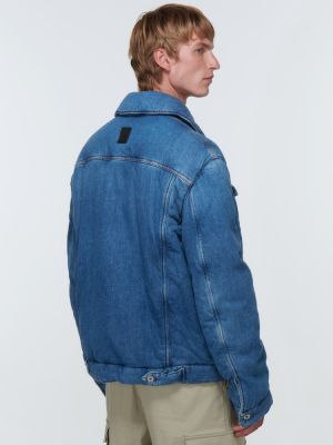 Džínová bunda Loewe modrá