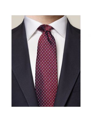 Krawat Eton czerwony
