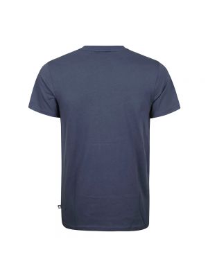Camiseta de algodón con estampado K-way azul
