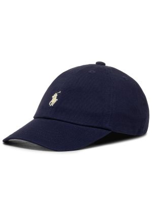 Kepurė su snapeliu Polo Ralph Lauren mėlyna