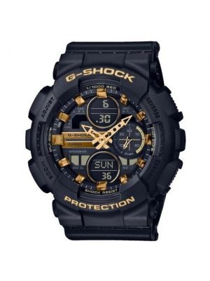 Наручные часы CASIO G-Shock Наручные часы Casio кварцевые, будильник, секундомер, таймер обратного отсчета, хронограф, водонепроницаемые, противоударные, подсветка дисплея, черны