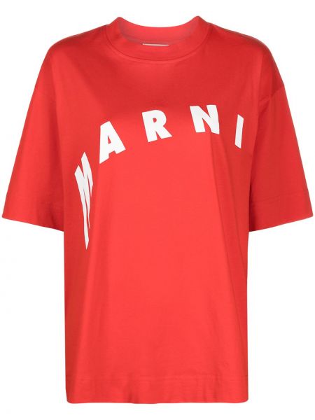 Camiseta Marni rojo