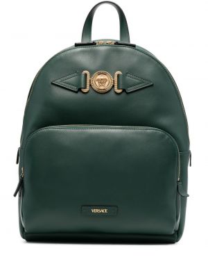 Kožený batoh Versace zelená