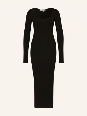 Dzianinowa sukienka długa Remain Birger Christensen czarna