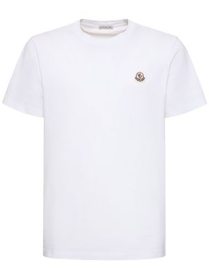 T-shirt di cotone in jersey Moncler