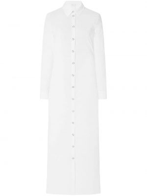 Robe chemise Rosetta Getty blanc