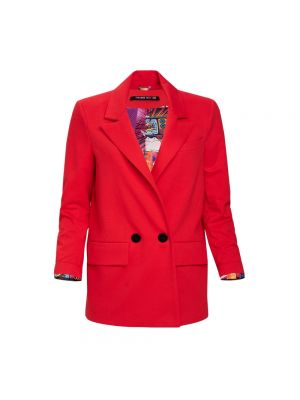 Czerwony garnitur Look Made With Love