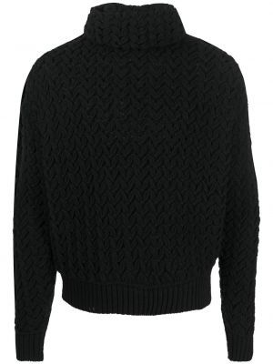 Chunky пуловер Valentino Garavani черно
