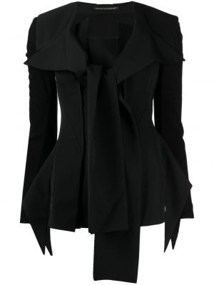 Asymmetrisk blazer Yohji Yamamoto svart