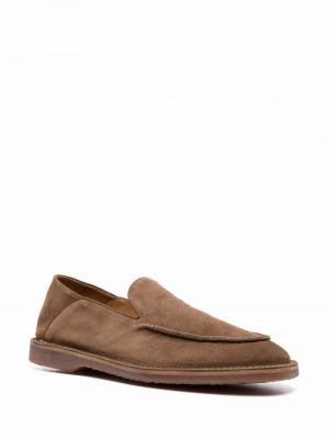 Slip-on seemisnahksed loafer-kingad Officine Creative pruun