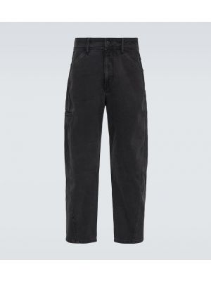 Straight jeans Lemaire schwarz