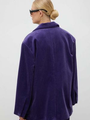 Kordbársony kabát Lovechild lila