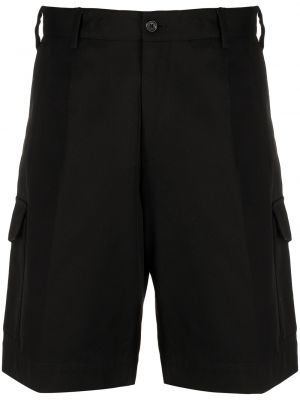 Pantalones cortos cargo de cintura alta Dolce & Gabbana negro