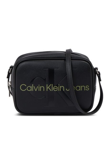 Τσάντα χιαστί Calvin Klein Jeans μαύρο
