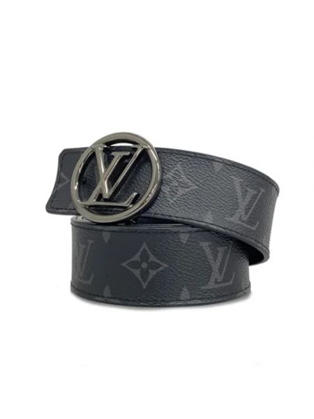 Pasek retro Louis Vuitton Vintage czarny