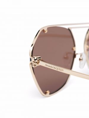 Sluneční brýle Alexander Mcqueen Eyewear zlaté