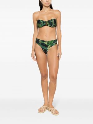 Bikini à imprimé Lygia & Nanny vert