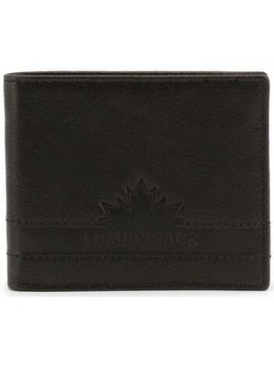 Krištáľová peňaženka Lumberjack čierna