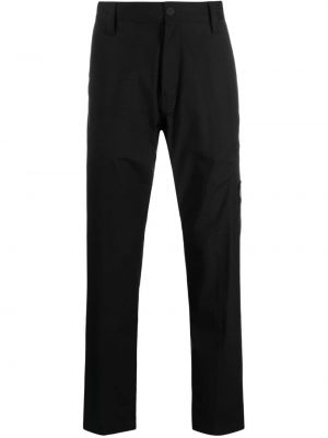 Pamut egyenes szárú nadrág Calvin Klein Jeans fekete