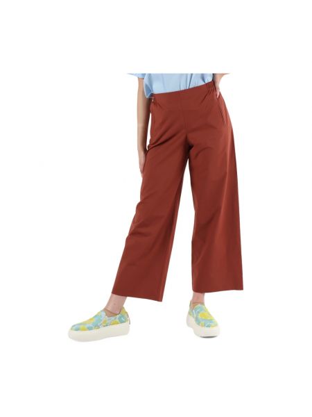 Pantalones de algodón Niu marrón