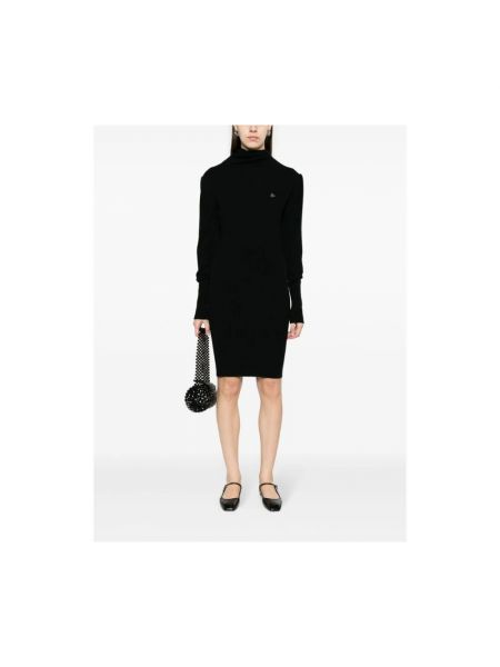 Vestido de punto Vivienne Westwood negro