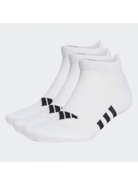 Skarpety z nadrukiem Adidas Sportswear białe