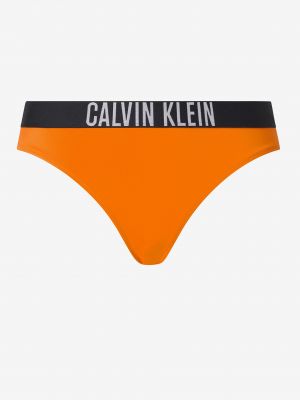 Цял бански Calvin Klein оранжево