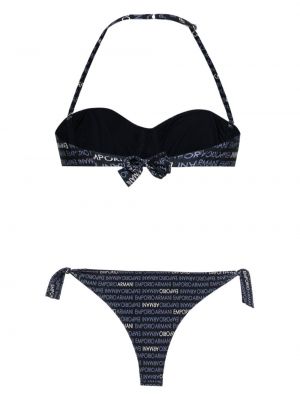 Bikini mit print Emporio Armani