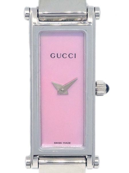 Rokas pulksteņi Gucci Pre-owned rozā