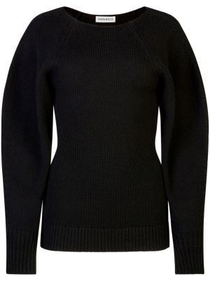 Volneni pulover Nina Ricci črna