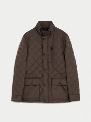 Куртка милитари Marks & Spencer коричневая