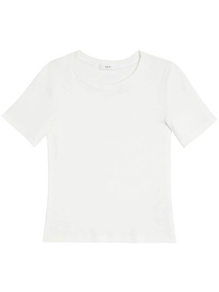 Bavlněné tričko A.l.c. bílé