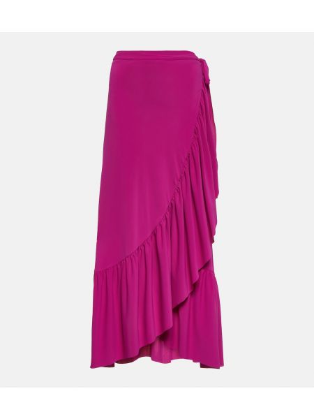 Длинная юбка из джерси Eres розовая