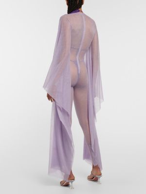 Pantalon Laquan Smith violet