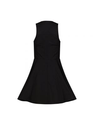 Mini vestido de algodón Ami Paris negro