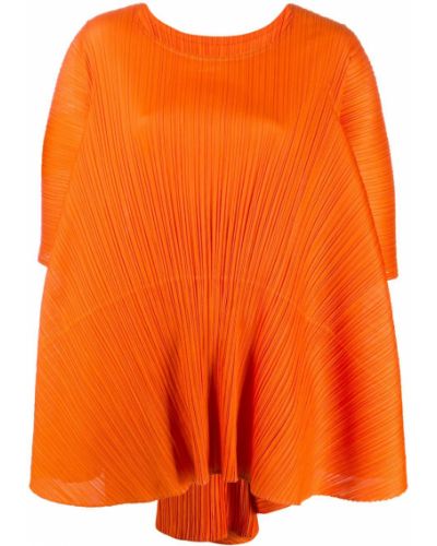 Платье Pleats Please By Issey Miyake, оранжевое