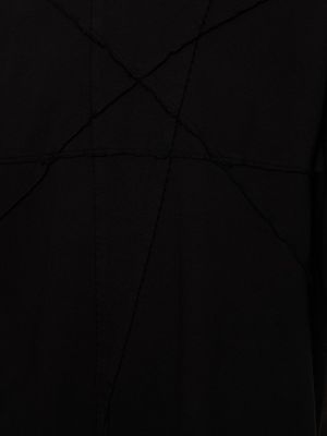 Camiseta de algodón Rick Owens Drkshdw negro
