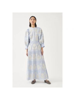 Sukienka długa Antik Batik niebieska