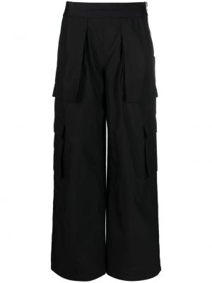 Карго панталони с джобове Alexander Wang черно