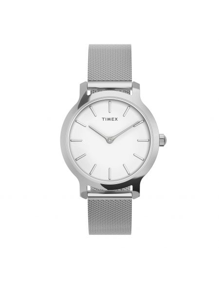 Zegarek srebrny Timex, biały