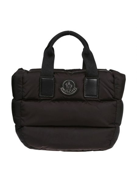 Shopper handtasche mit taschen Moncler schwarz