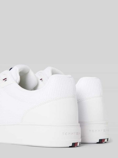 Sneakersy z nadrukiem Tommy Hilfiger białe