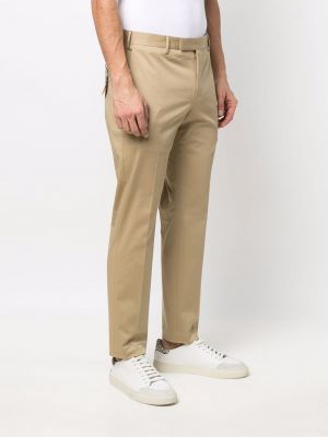 Bavlněné kalhoty Pt01 béžové