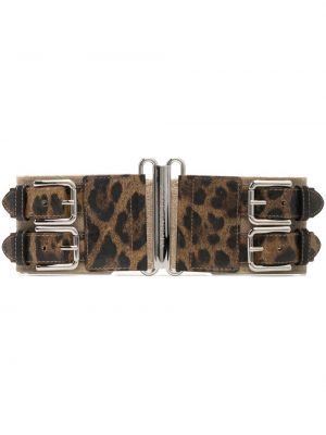 Cintura con stampa Dolce & Gabbana Pre-owned beige