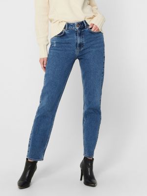 Priliehavé džínsy s rovným strihom Jdy modrá
