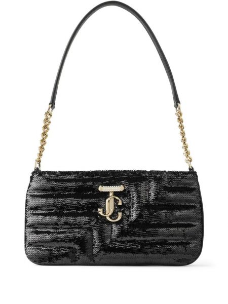 Skuldertaske Jimmy Choo sort